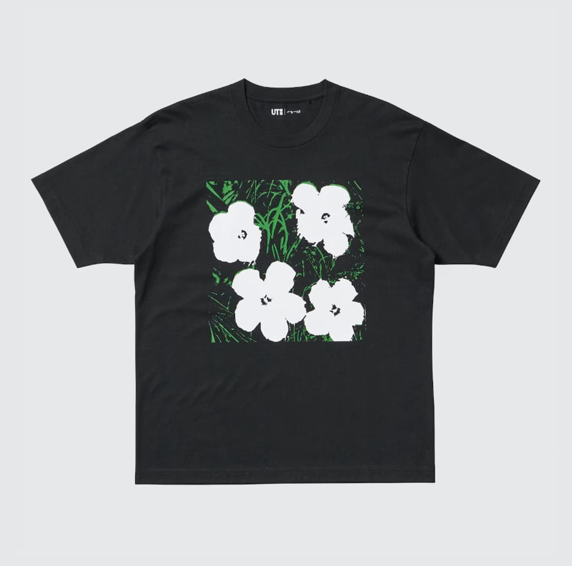 L XL 새제품) 유니클로 UT 앤디 워홀 C 반팔 티셔츠 플라워 105 상품이미지1