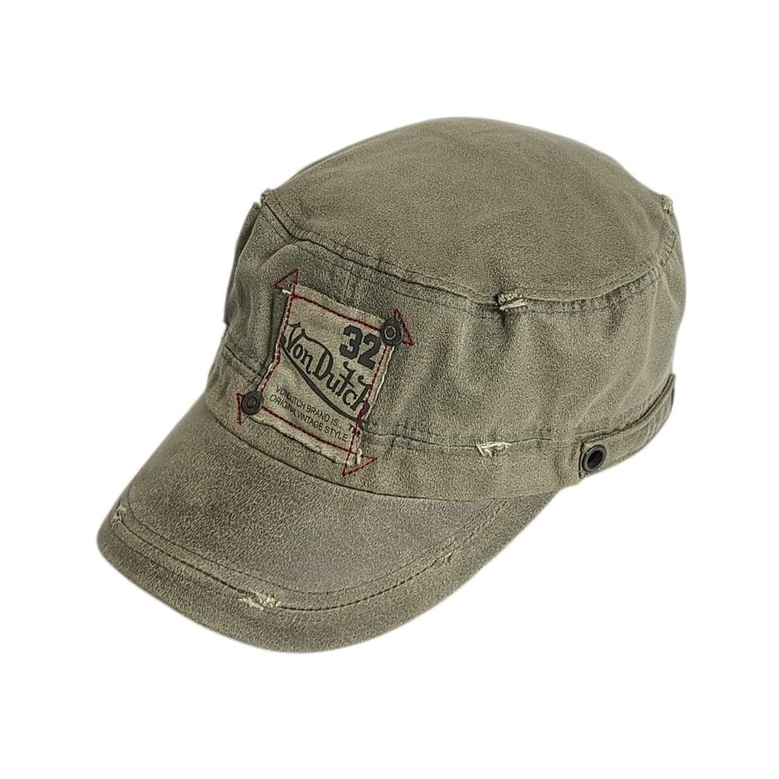 VonDuTch) 본더치 Y2K 패치 로고 밀리터리 캡 상품이미지2