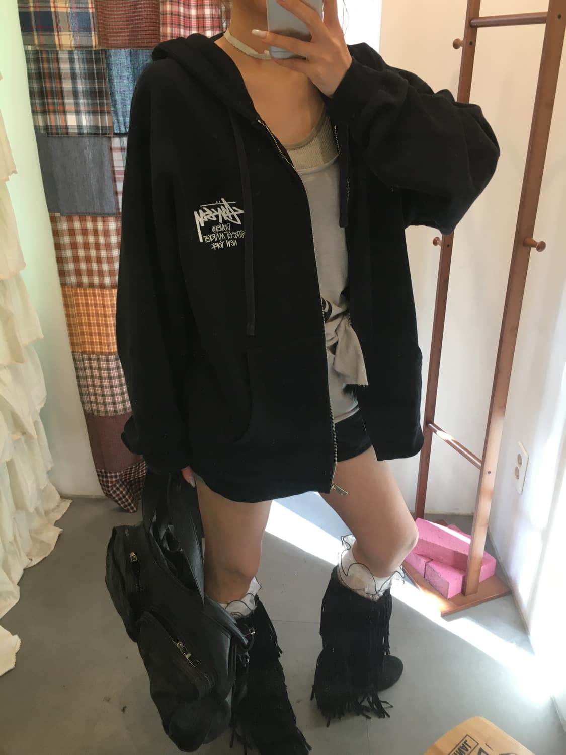 스투시 도버스트릿 후드집업 상품이미지4