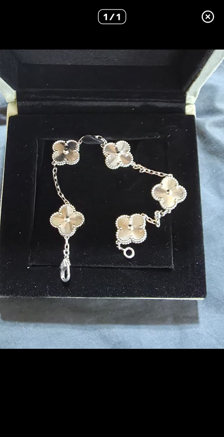 반클리프 기요세 팔찌(실버) 상품이미지1