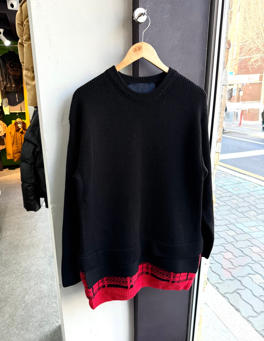 S/ 준지 레이어드 울 스웨터 니트 상품이미지5