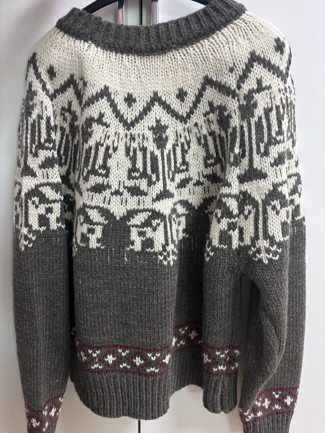 Lap 노르딕 패턴 니트 상품이미지2