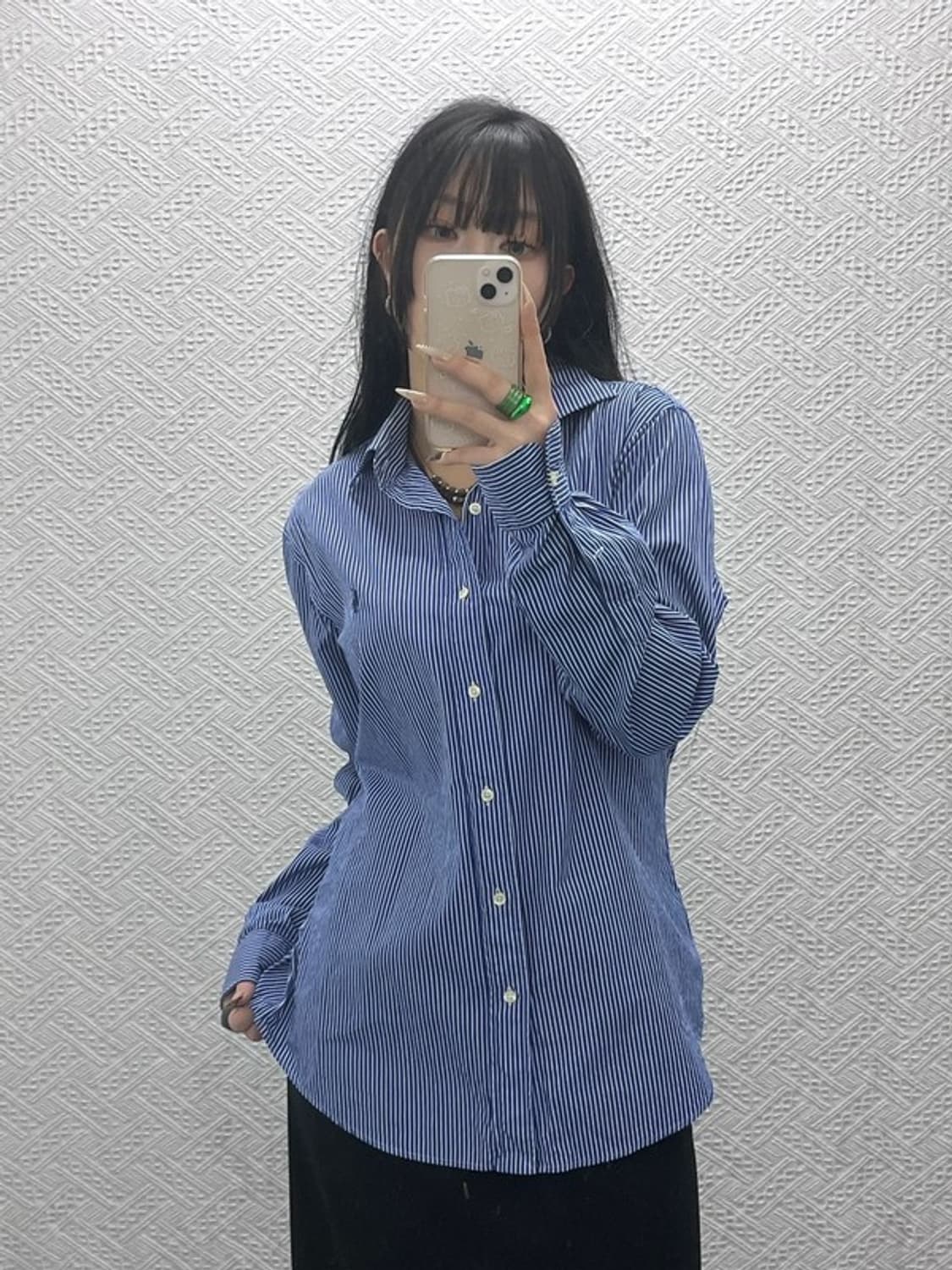 폴로 랄프로렌 모던 캐주얼 커스텀핏 드레스 셔츠 100 C08403 상품이미지2