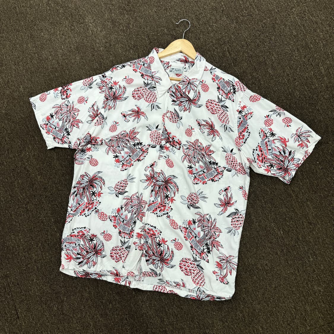 AVANTI 레이온 하와이안 셔츠 (XL) 상품이미지1