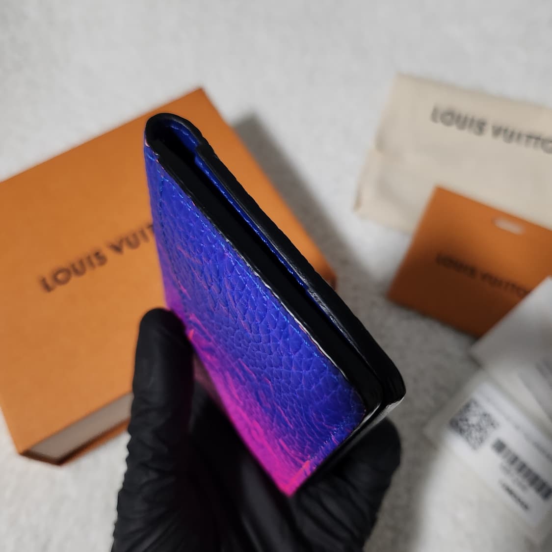 [한정판/풀구성]루이비통 토뤼옹 오거나이저 블루 로즈 상품이미지7