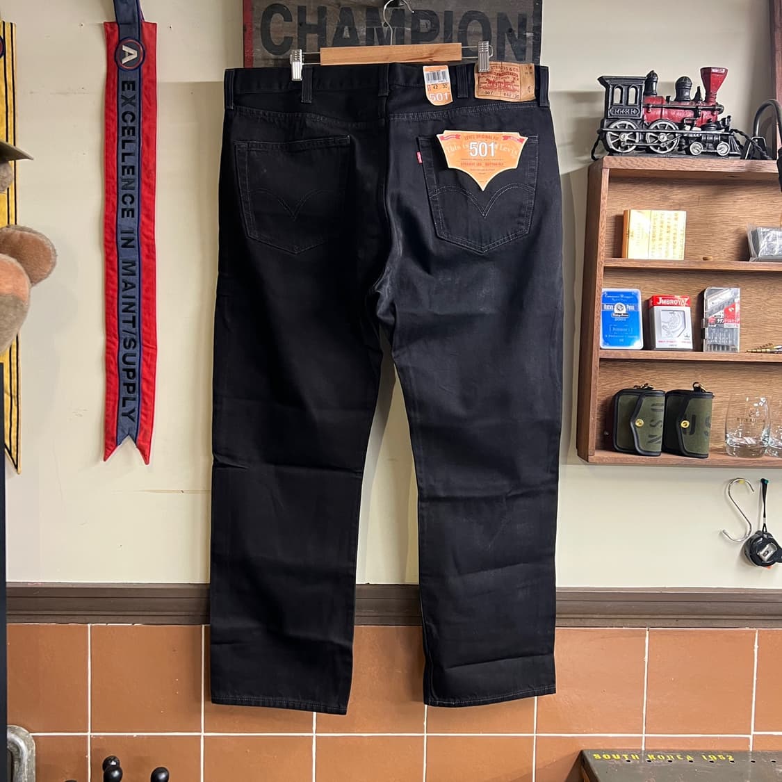 리바이스 501 블랙진 42x30 Size 데드스탁 260318-4 상품이미지5