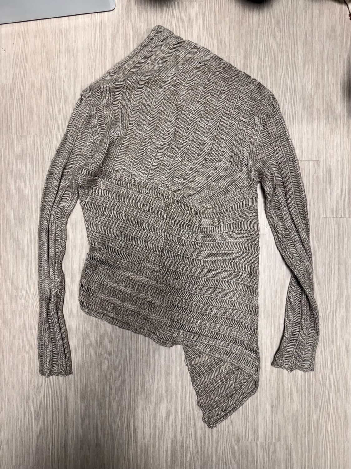 언발란스 니트 상품이미지2