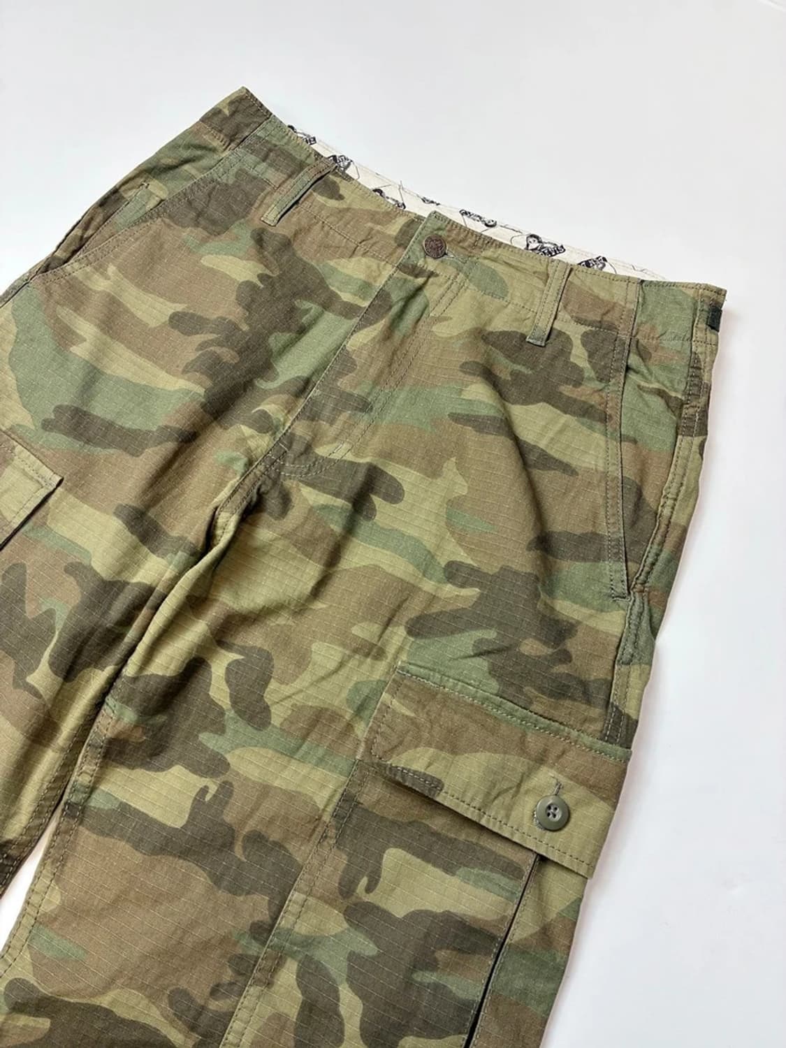 벤데이비스 00s 재팬 립스탑 카모 카고 팬츠 PN5359 상품이미지2