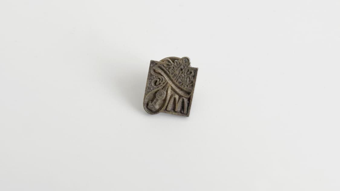 맥도날드 빈티지 크루 핀뱃지 라펠핀 ‘Music’ 상품이미지5