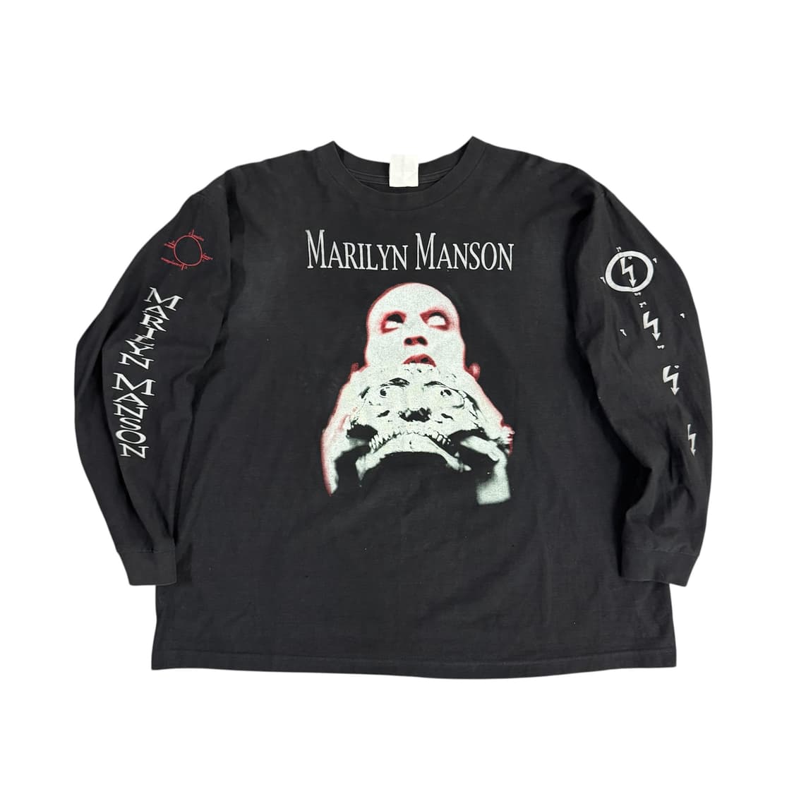 빈티지 90s Marilyn Manson 마릴린 맨슨 롱슬리브 티셔츠 상품이미지1