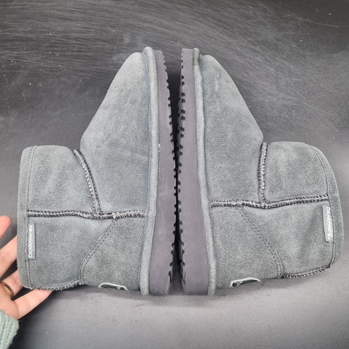 베어파우 그레이 양털 부츠 230 상품이미지5