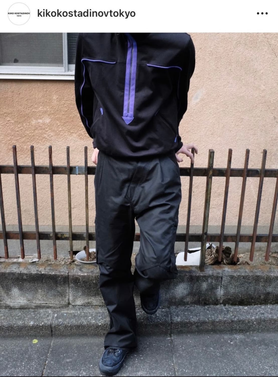 [48] 키코 코스타디노브 KK 빈드라 카고 트라우저 crow black 상품이미지3