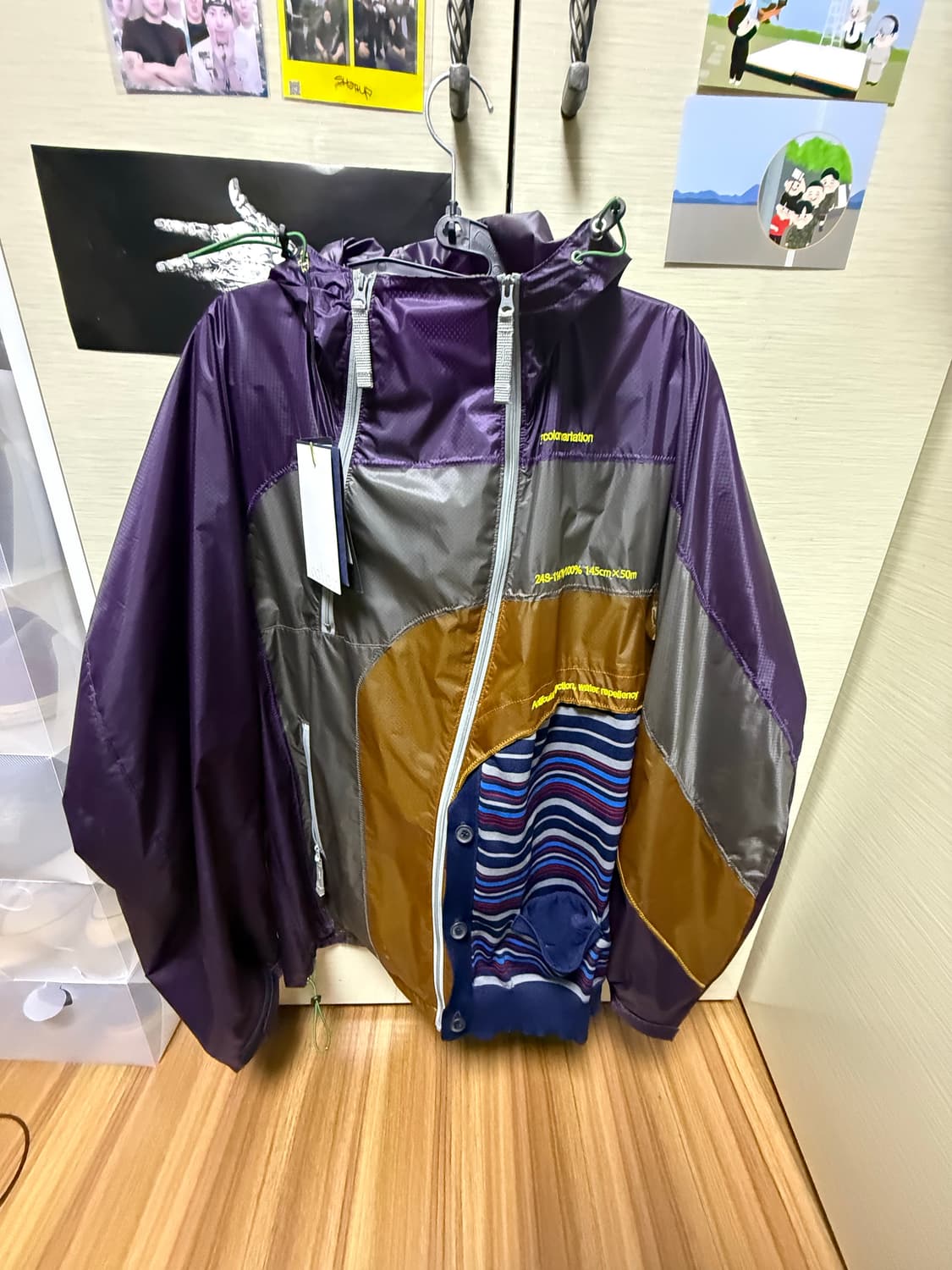 컬러 바람막이 판매 상품이미지1