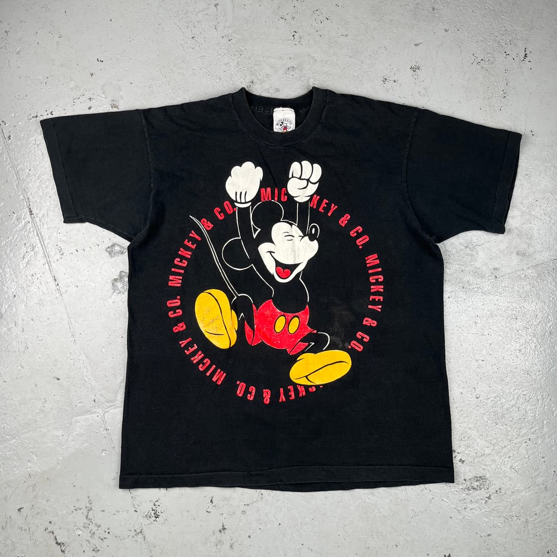 빈티지 미키마우스 반팔 상품이미지2