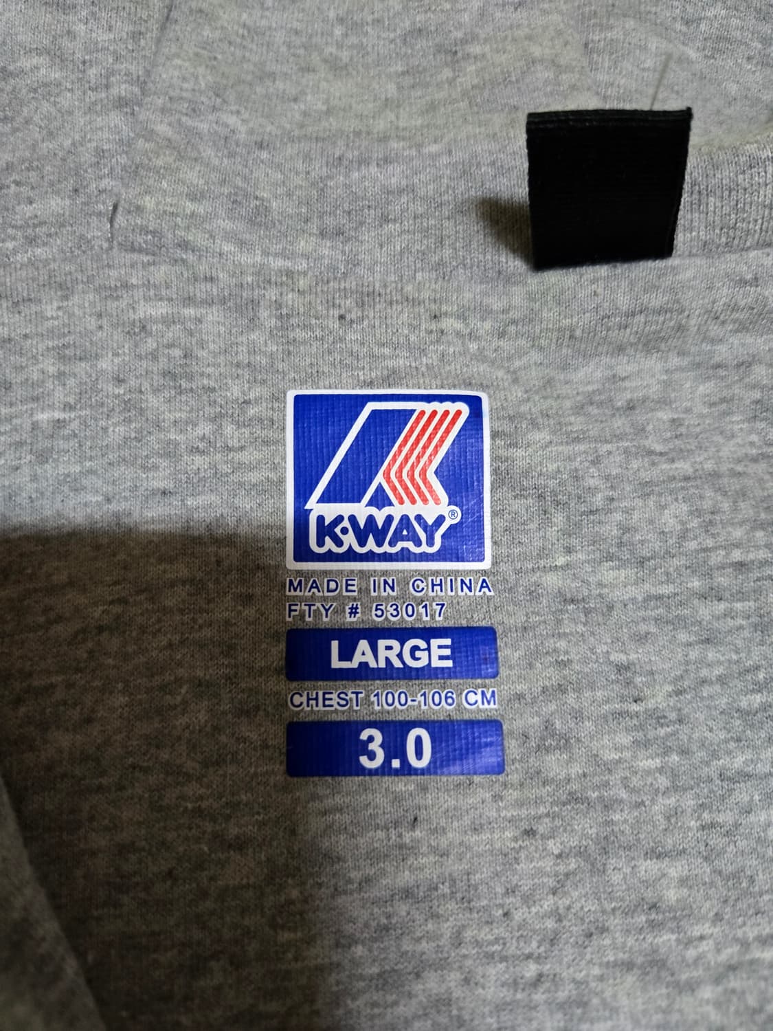 까웨 K-WAY 반집업 후드티 상품이미지6