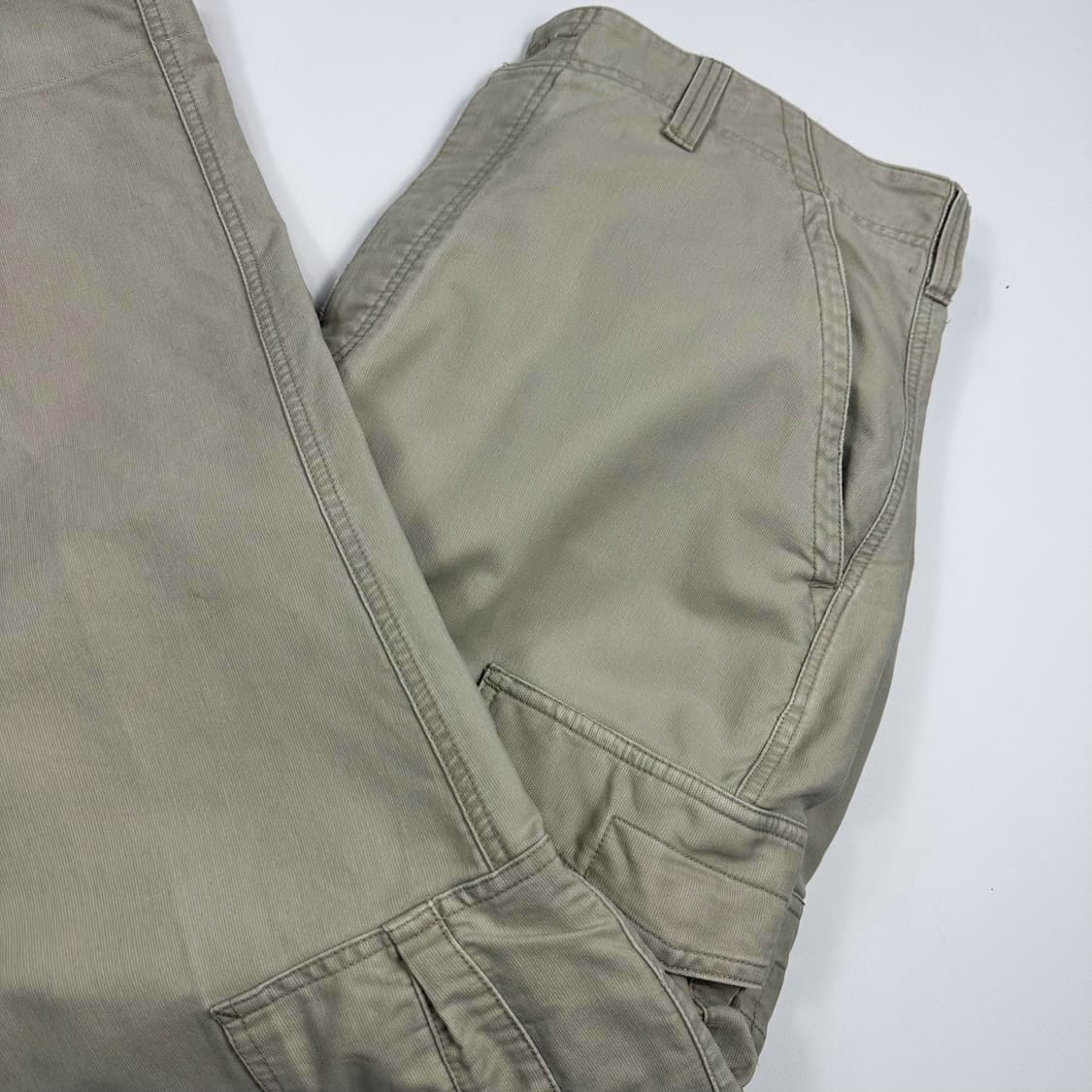 VTG 빈티지 와이드 아이보리 카고팬츠 (36인치) 상품이미지1