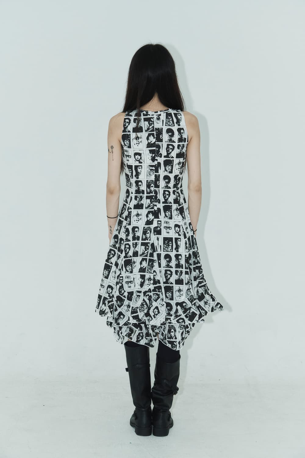 Face printing sleeveless opc 상품이미지8