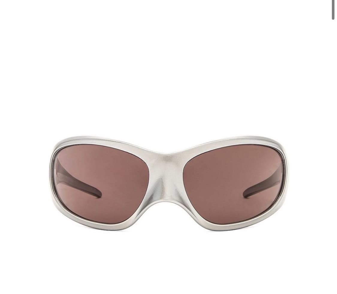 발렌시아가 스킨켓 2xl (xxl) 선글라스 실버 상품이미지1