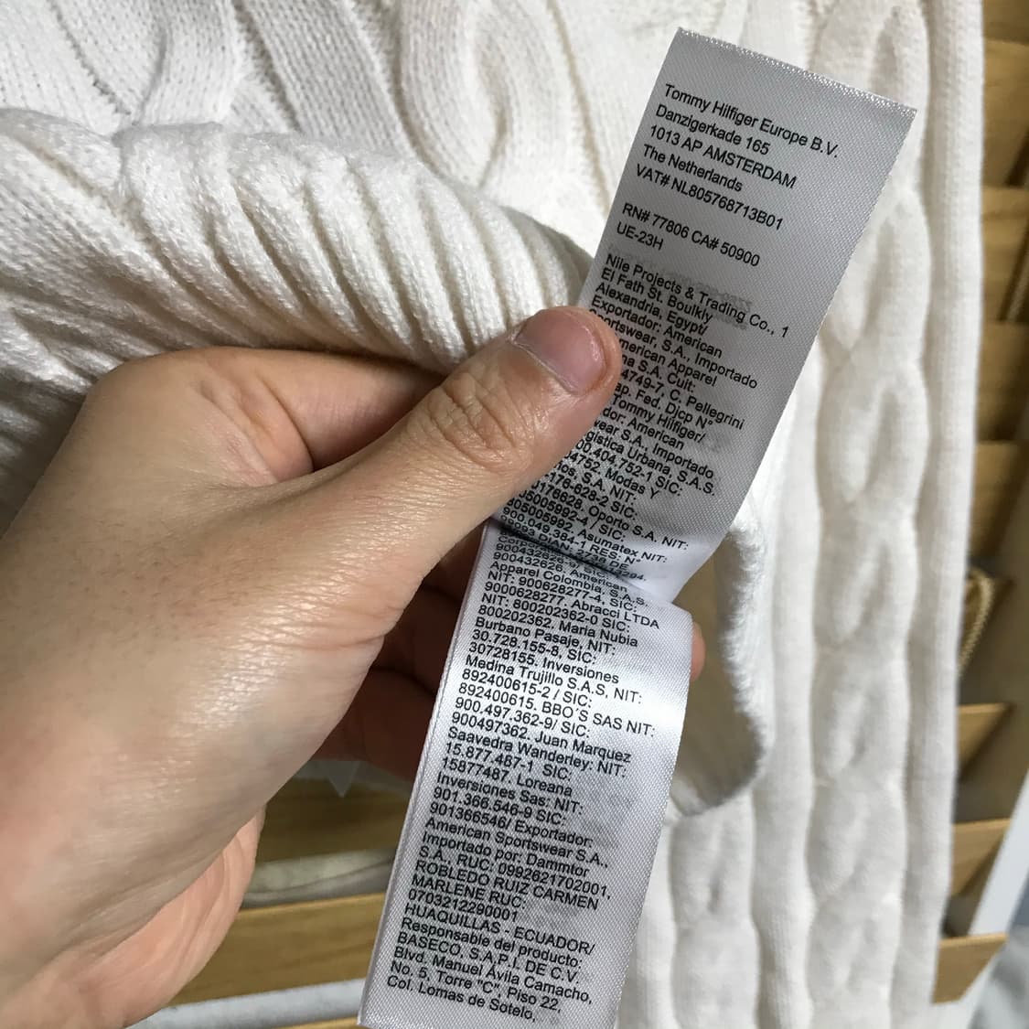 타미진스 크롭탑 여성 후디 니트 상품이미지6