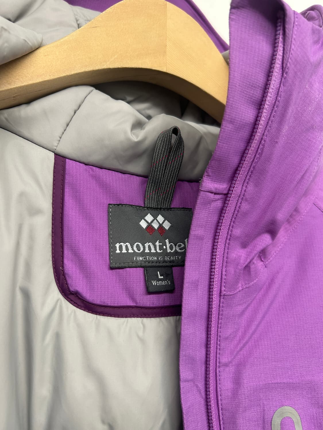 JPN 몽벨 동계 아웃도어 후드 자켓 상품이미지6