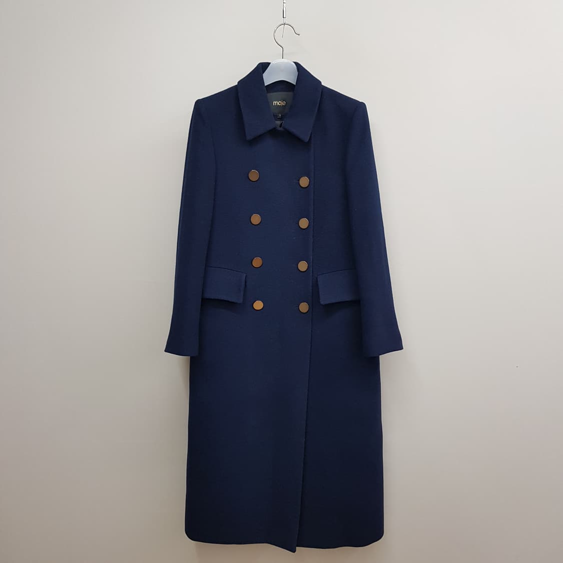 maje 마쥬  더블 버튼 롱 코트 38사이즈 상품이미지1
