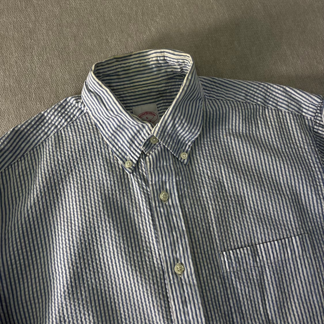 100 브룩스 브라더스 시어서커 스트라이프 셔츠 상품이미지2