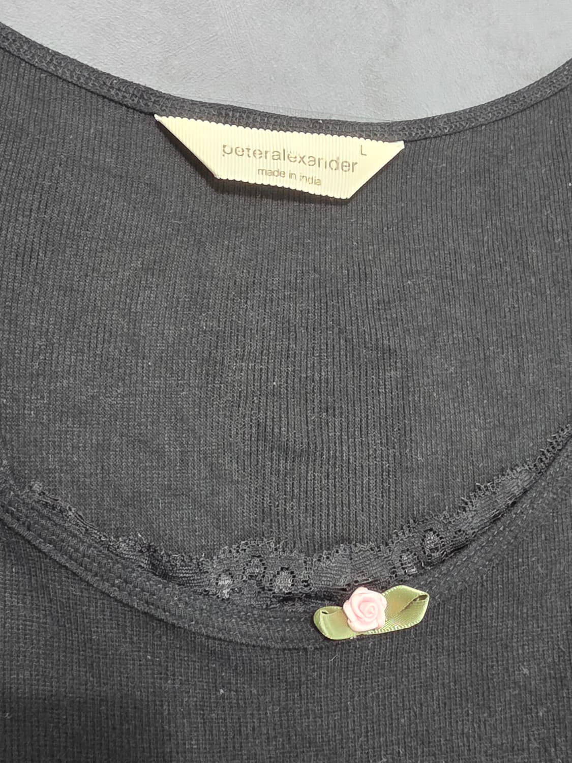 PETER ALEXANDER 레이스 롱기장 나시 상품이미지3