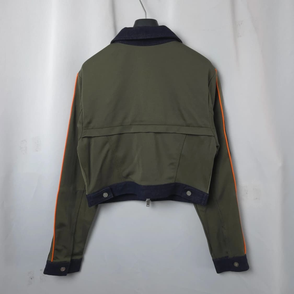 새상품) 여S-M 널디 데님 믹스 트랙탑 져지 자켓 상품이미지7