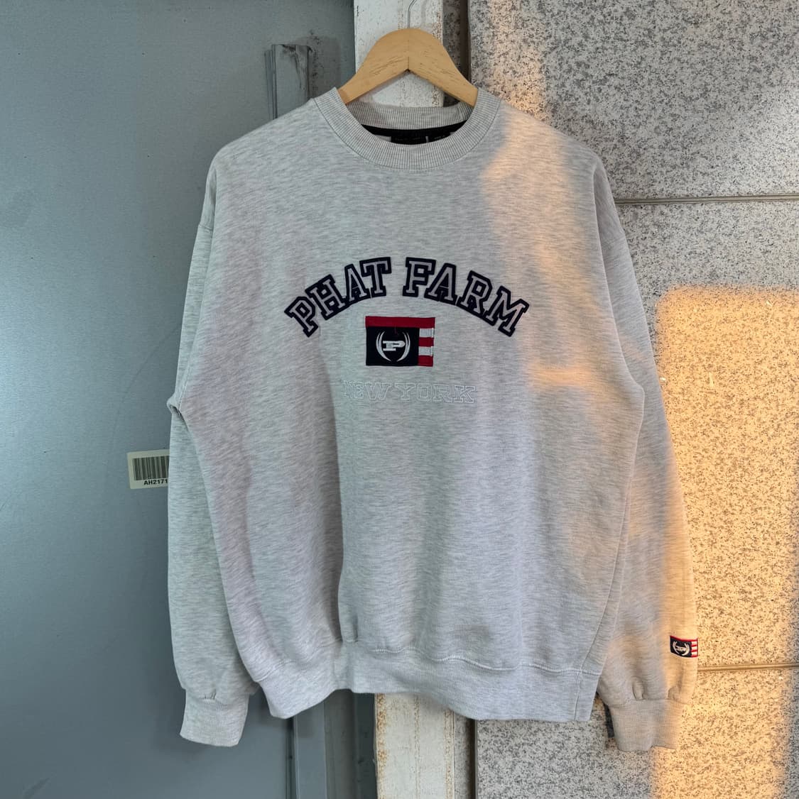 00s 팻 팜 USA 스펠 아웃 로고 맨투맨 상품이미지2