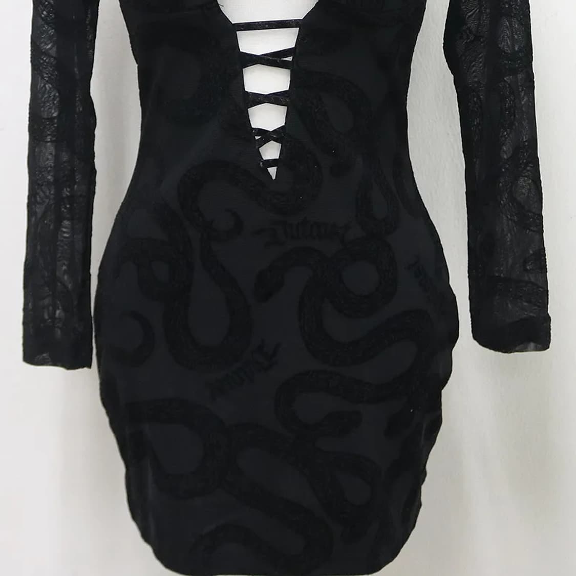 백리스 포인트 원피스 67280 상품이미지4