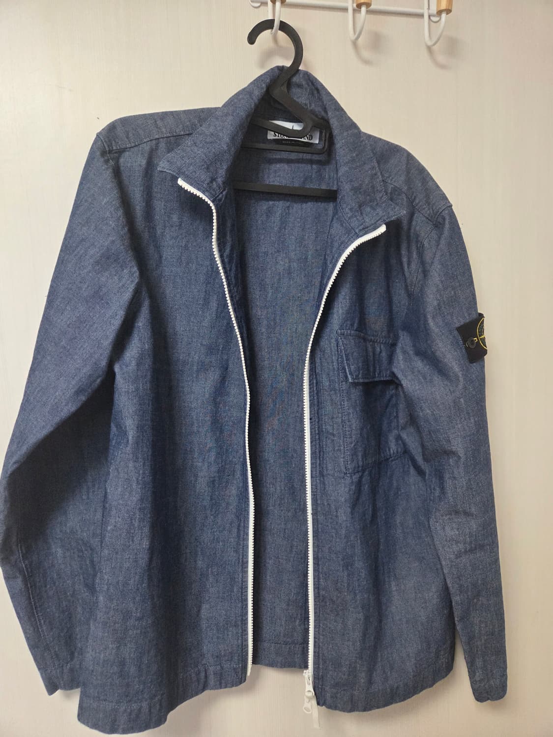 스톤아일랜드 데님 집업자켓 M 상품이미지1