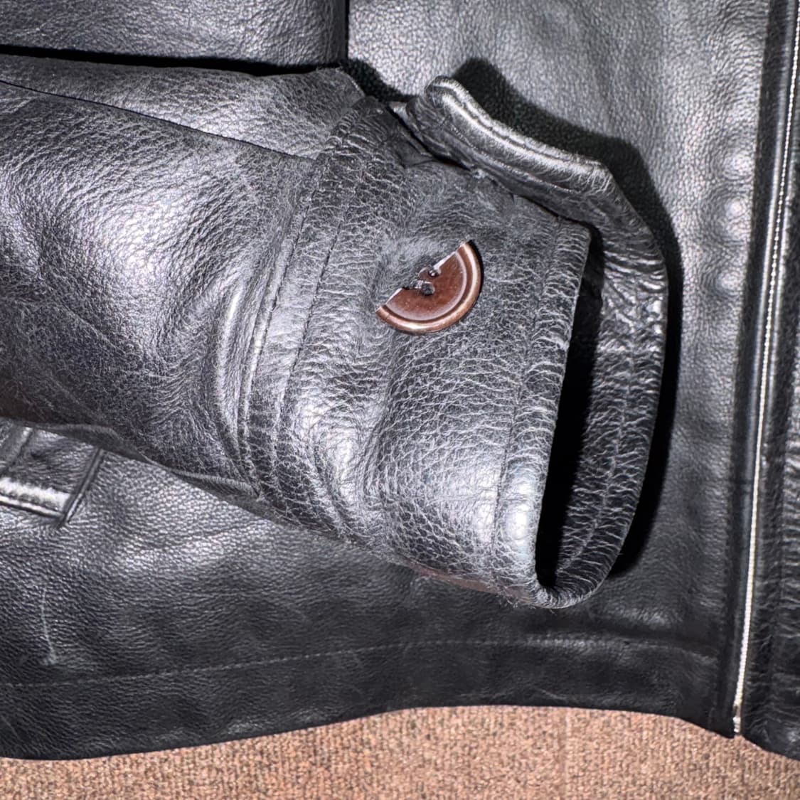 00s gap leather jacket 올드 갭 레더자켓 L 상품이미지5