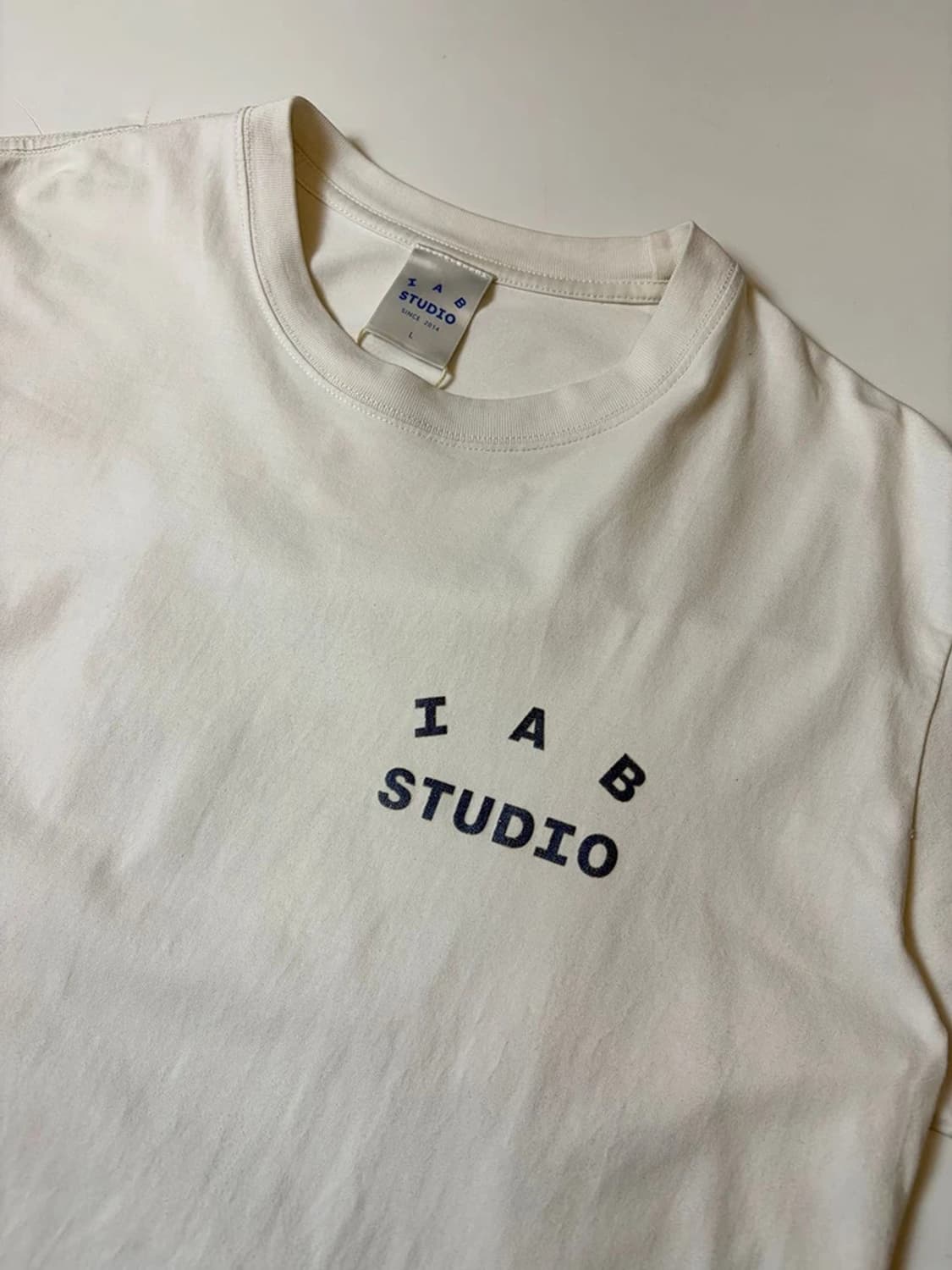 아이앱스튜디오 빅로고 오버핏 반팔 티셔츠 PN9559 상품이미지5