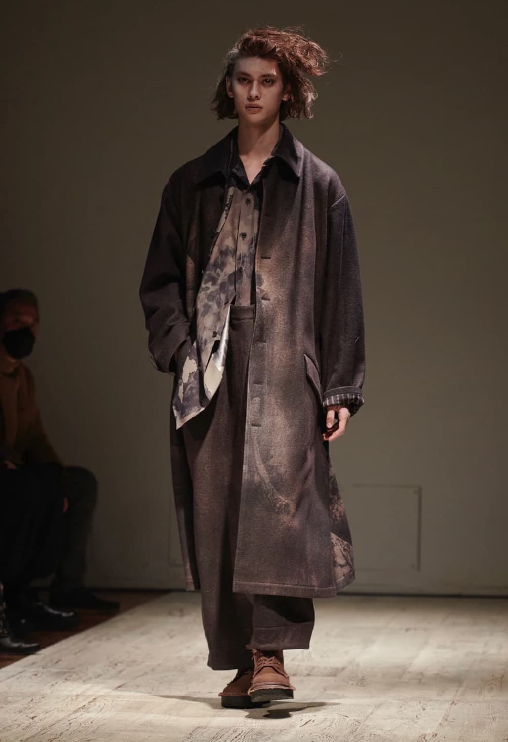 요지 야마모토 22aw 런웨이 코트 상품이미지4