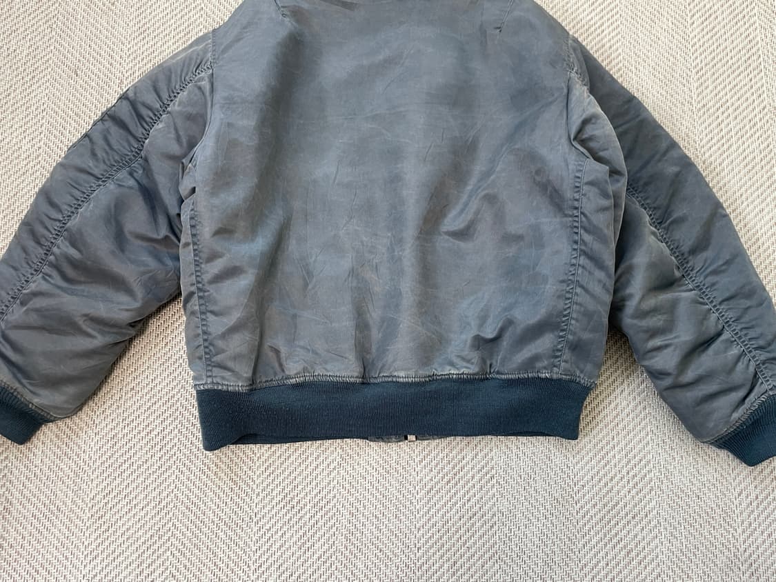 빈티지 썬 페이딩 ma-1 플라이트 자켓 J04119 상품이미지7