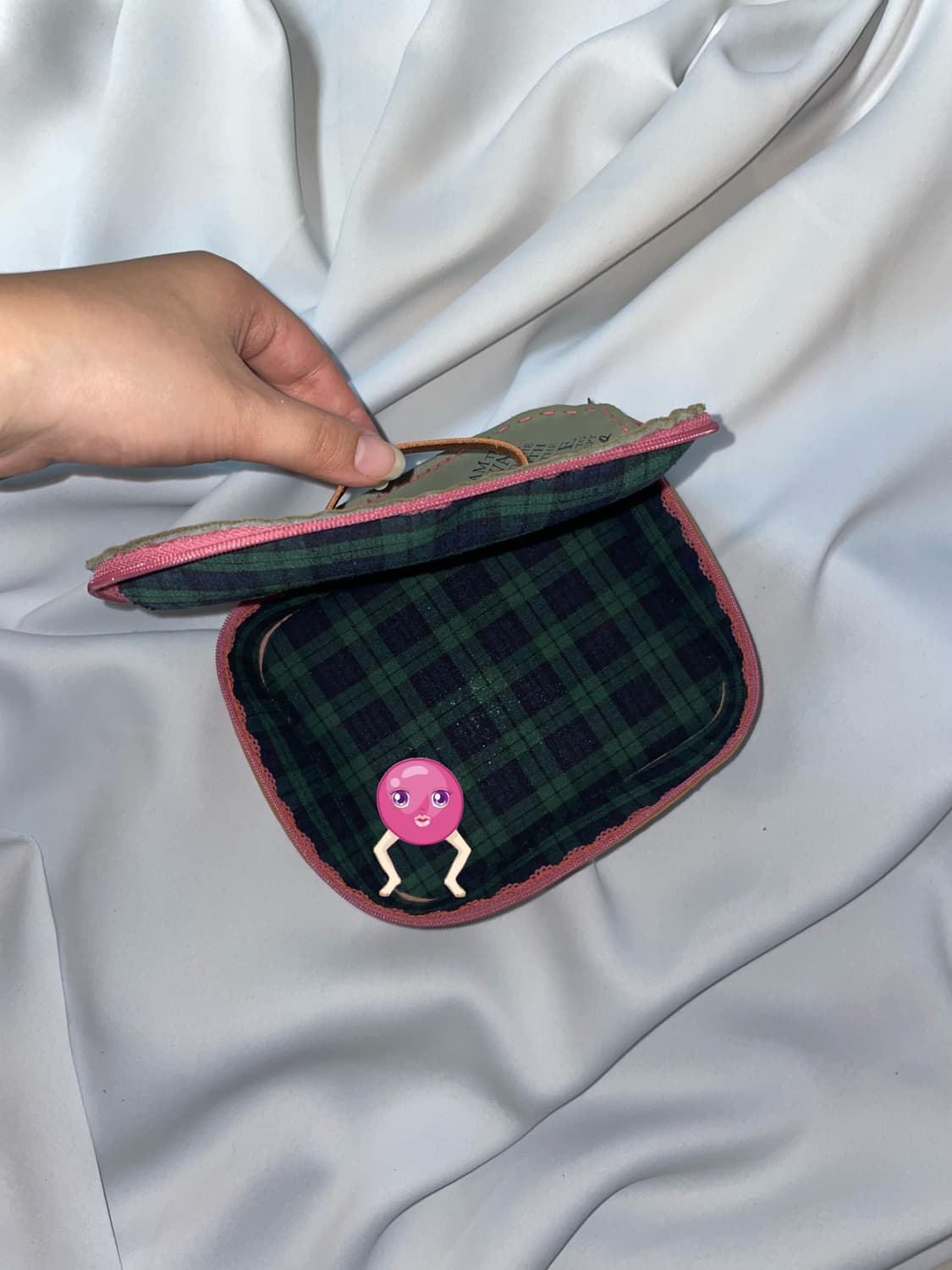 빈티지 가죽 가방 상품이미지5