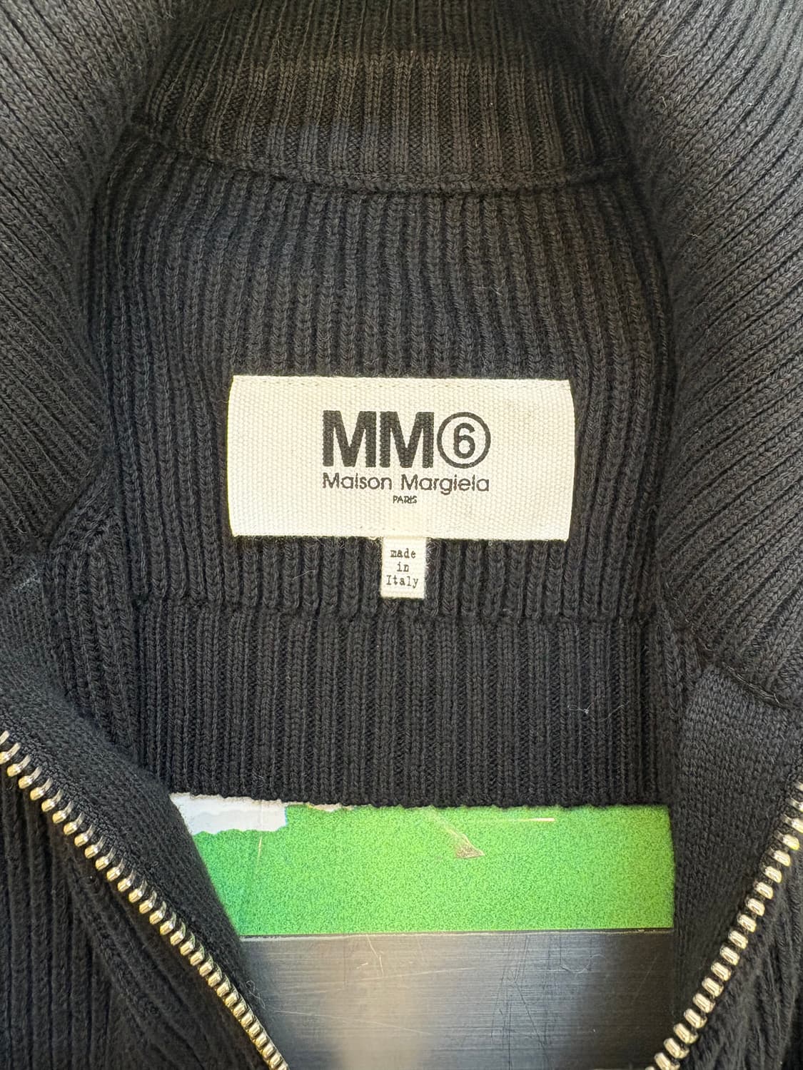 엠엠식스 립 하프집 니트 워머 상품이미지3