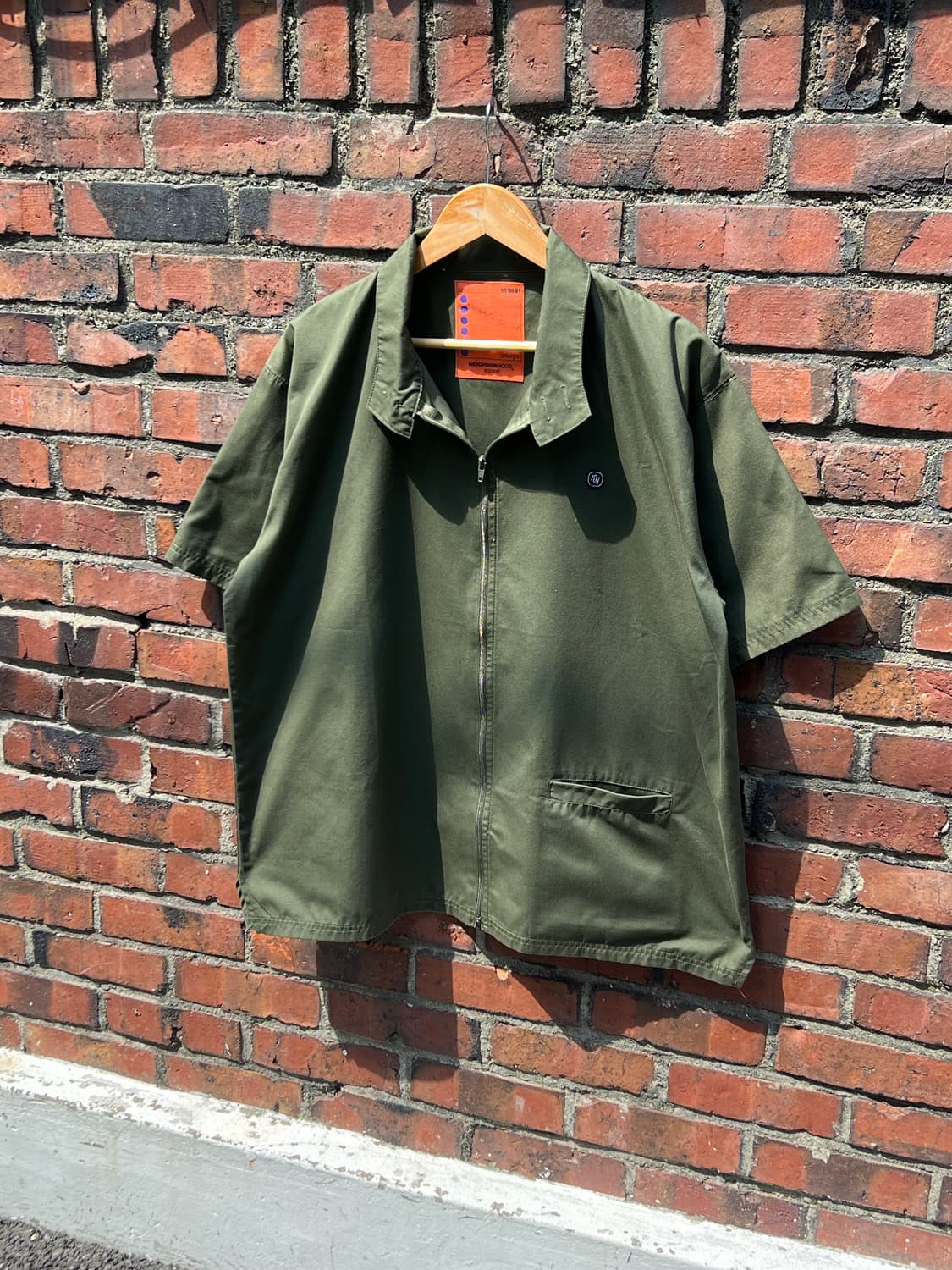 Neighborhood Old Zip up Shirt Jacket 상품이미지2