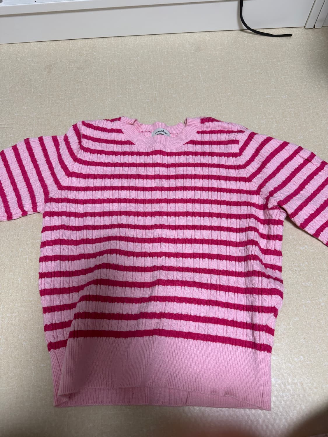 로엠 반팔니트 상품이미지1