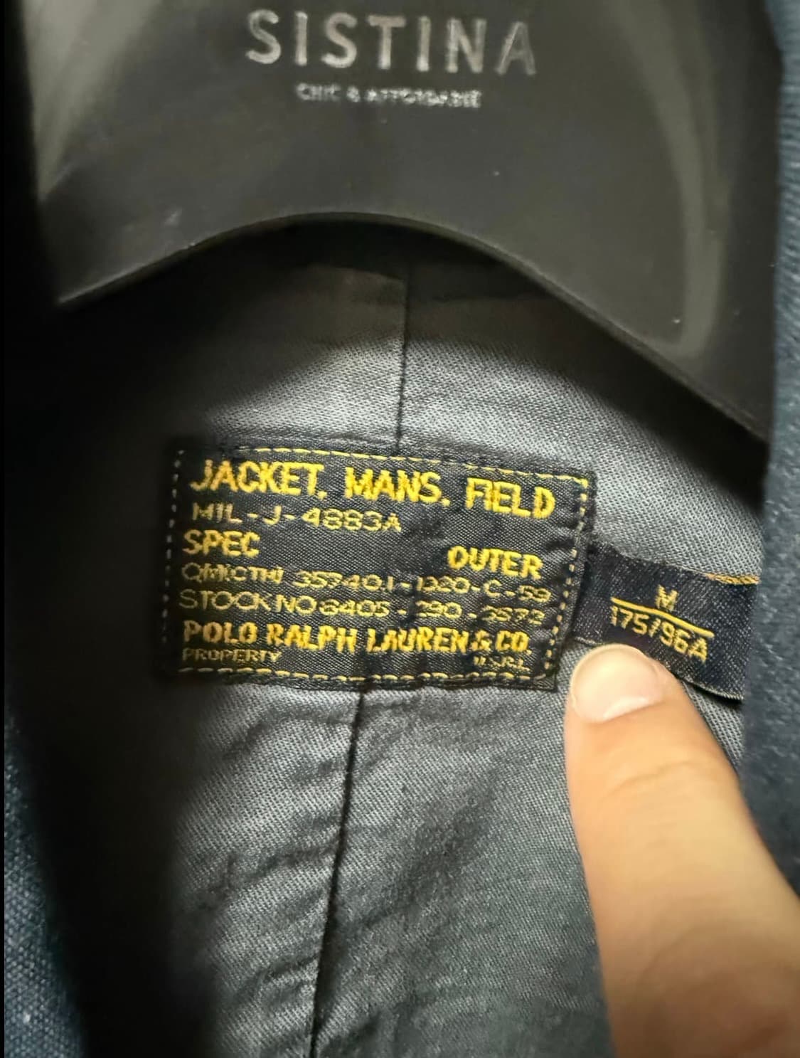 폴로 랄프로렌 필드자켓 상품이미지3