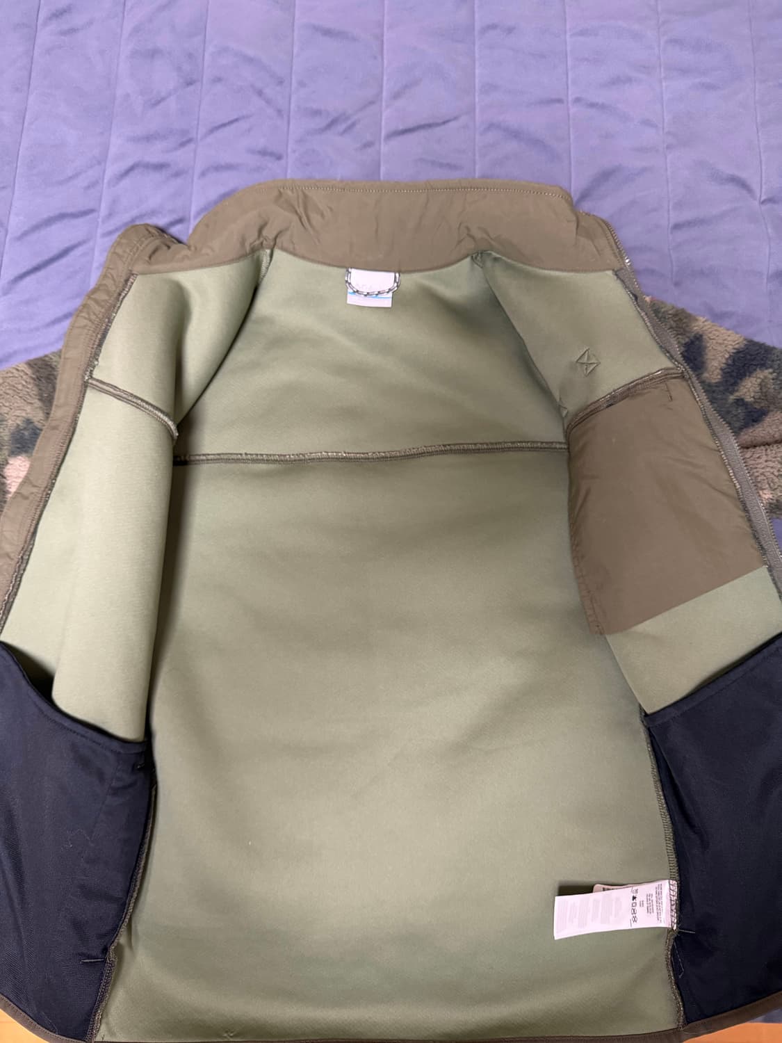 (S)컬럼비아 카모 플리스 집업 (새상품급) 상품이미지6