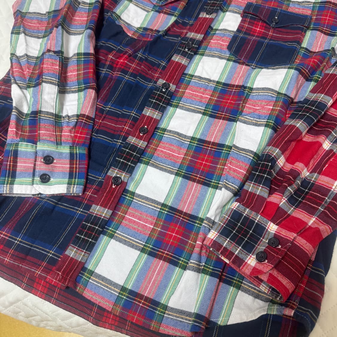 리바이스 아수라 멀티컬러 체크셔츠 L 상품이미지3