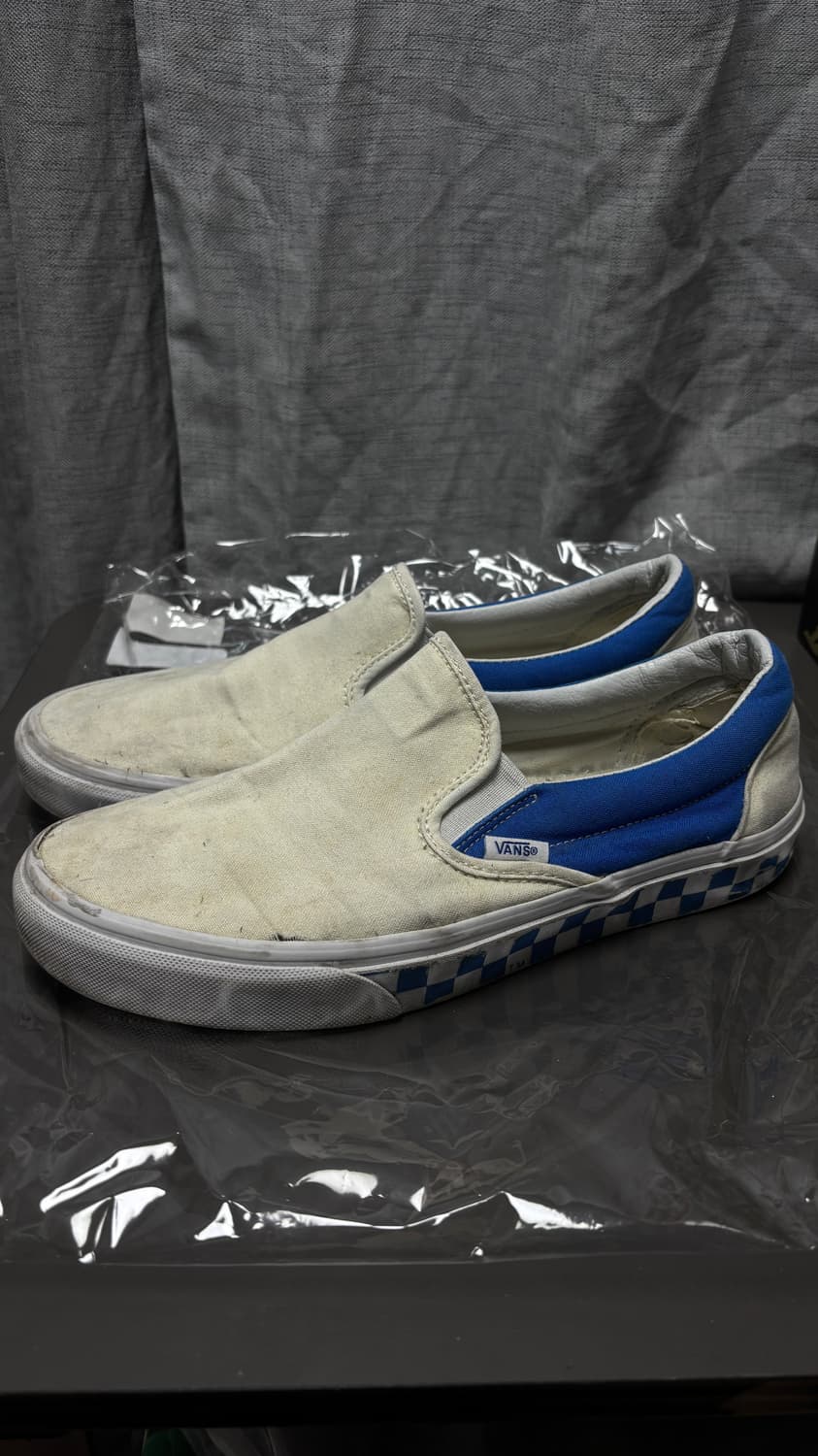 [275] 반스 슬립온 tm 사이드월 체커 상품이미지1