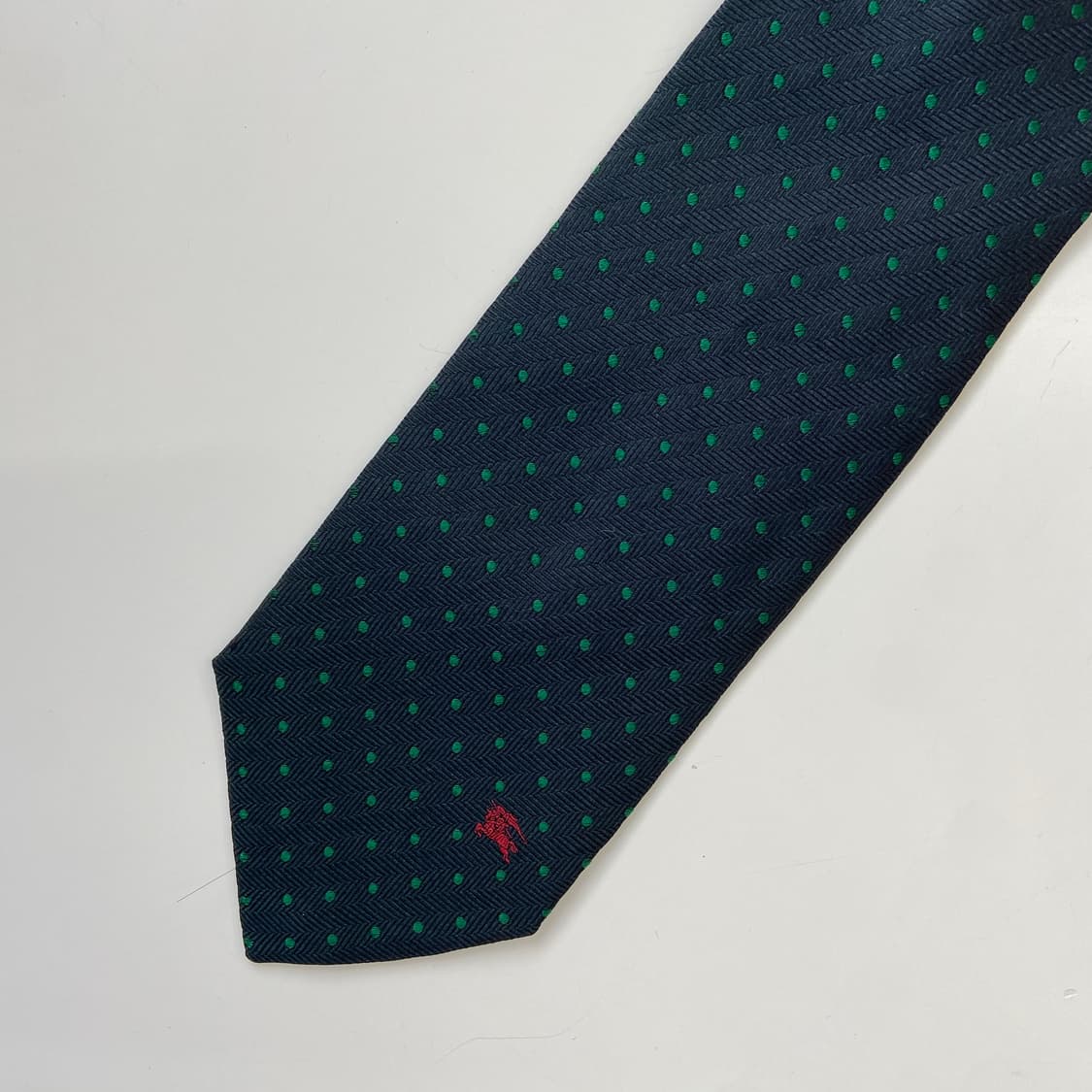 버버리 심플로고 정품 명품 넥타이 (Burberrys)7.8cm 상품이미지6