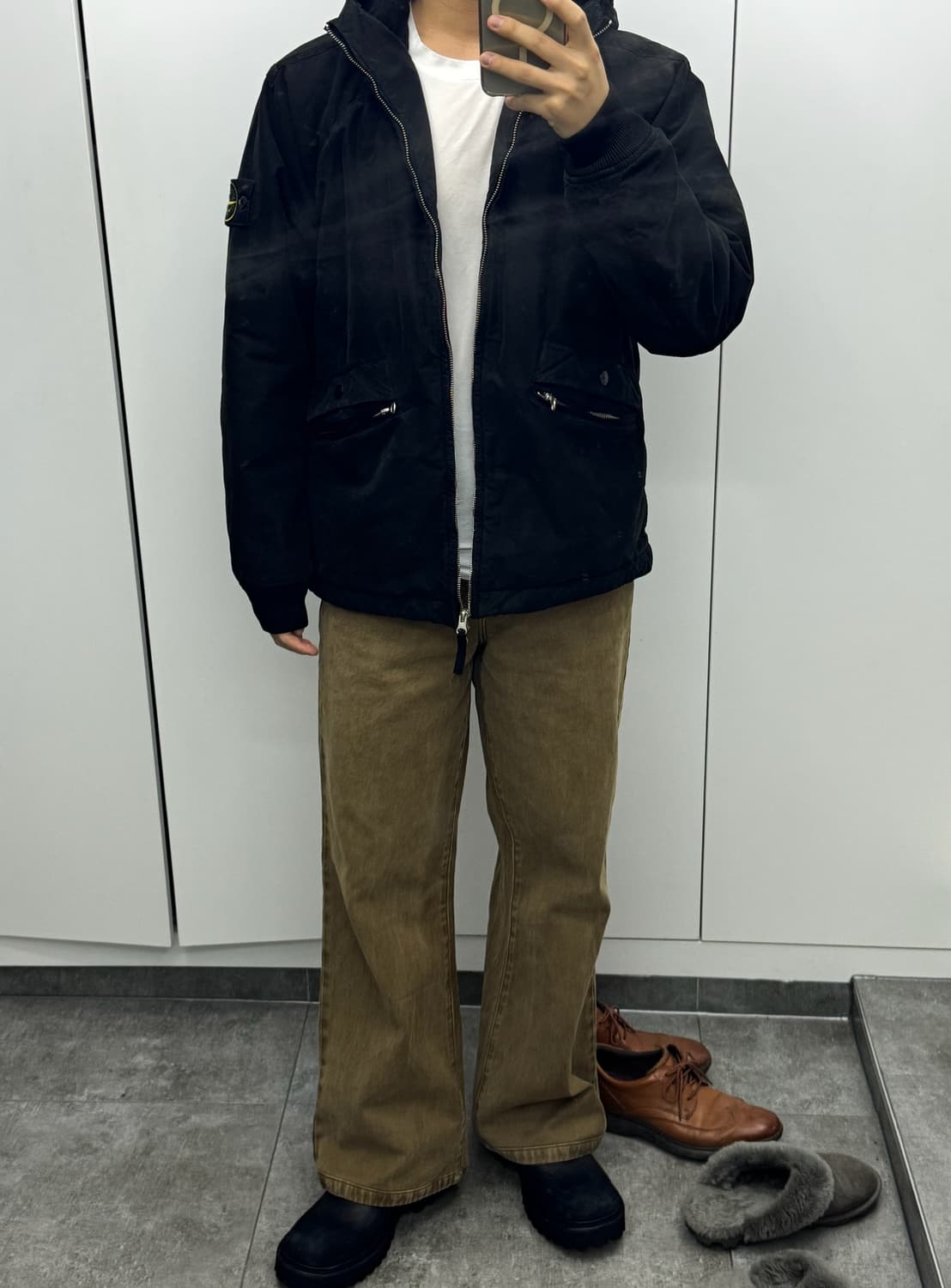 스톤아일랜드 23fw 다비드 라이트 솜자켓 상품이미지9