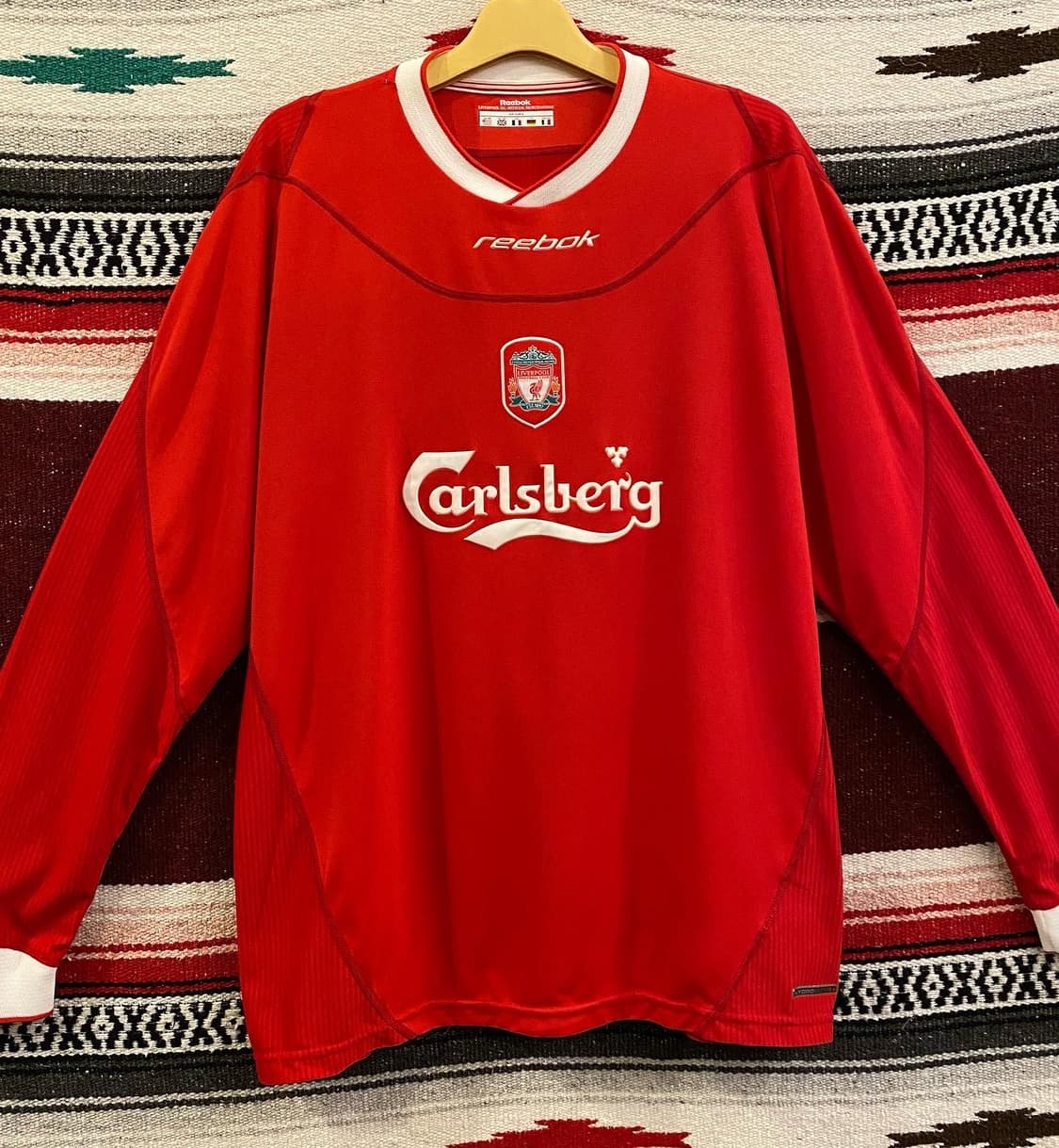 새상품급 재입고 2003년 리복 리버풀 홈 제라드 긴팔 상품이미지8