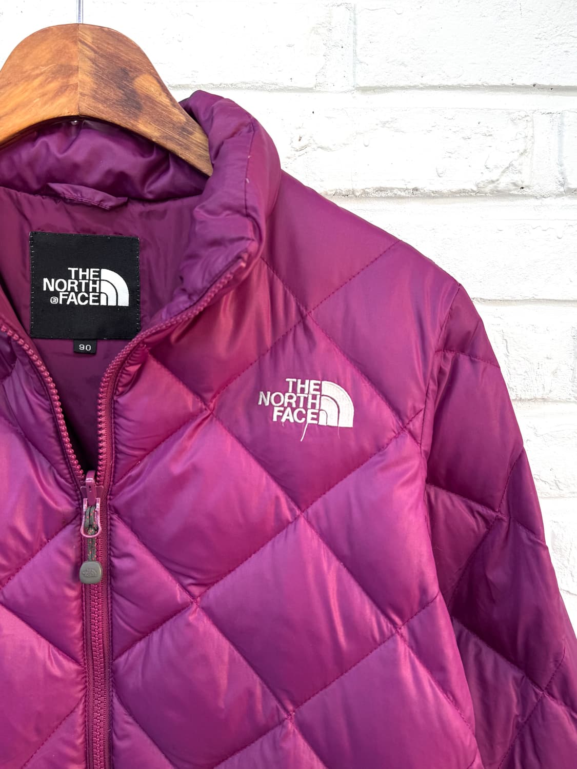 노스페이스 퍼플 경량패딩 상품이미지4