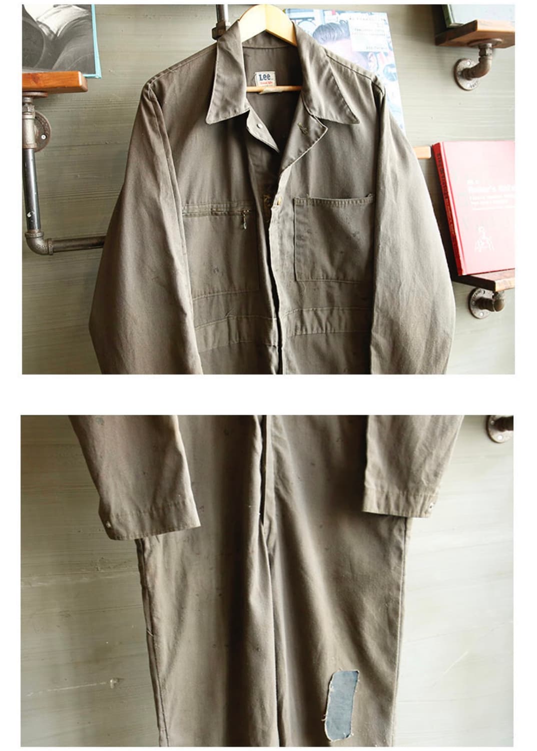 70's LEE Union Alls 메카닉 커버올 44R 상품이미지2