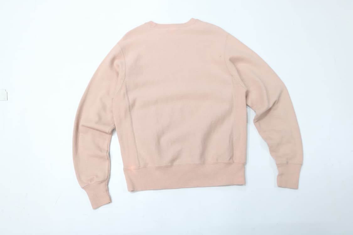 챔피온 빈티지 리버스 위브 핑크 크루넥 맨투맨 상품이미지8