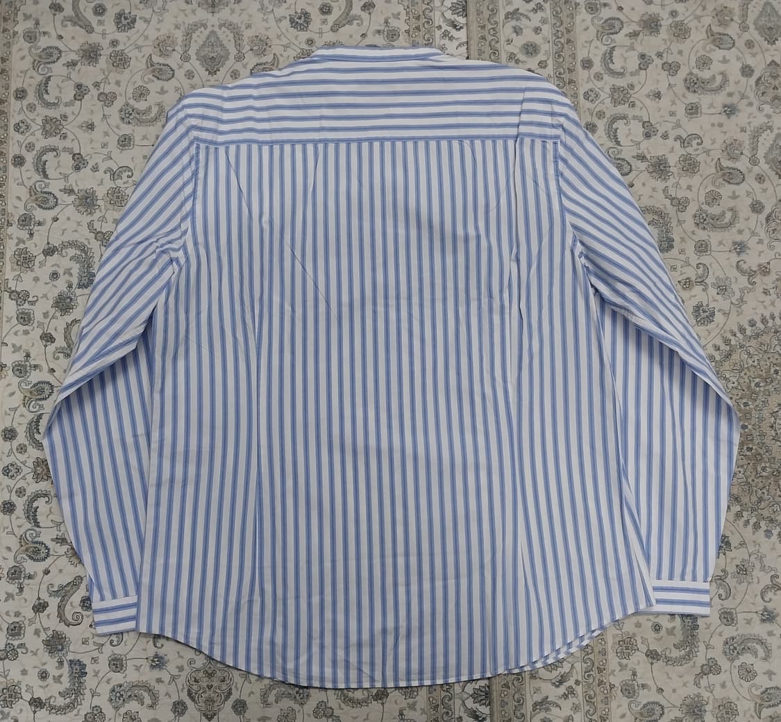 마시모두띠 밴드 차이나카라 스트라이프 셔츠 2XL 상품이미지2